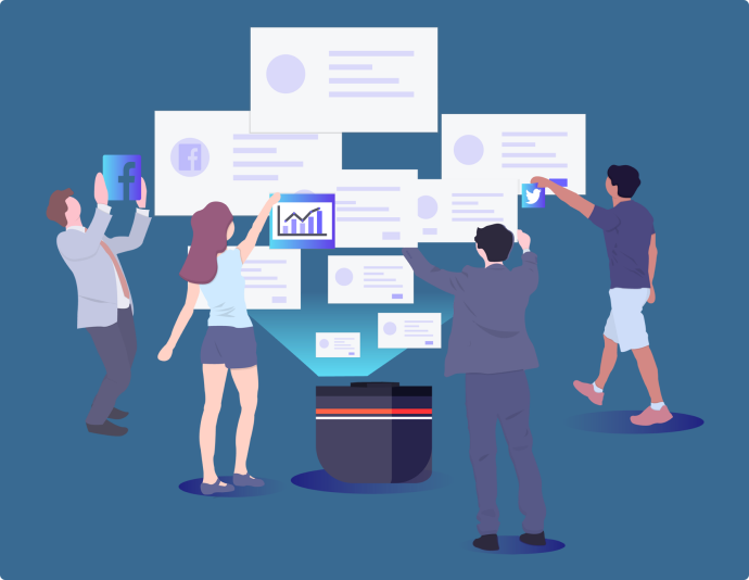 Europe Trade Data Illustration